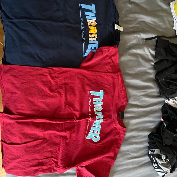 THRASHER MENS M BUNDLE (2 SHIRTS MENS M) - Picture 3 of 5